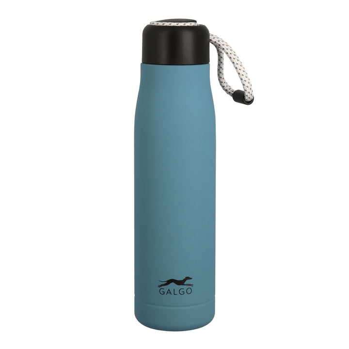 Grafoplas Galgo - Botella Térmica Reutilizable de 0.54L con Interior Cerámico. Azul