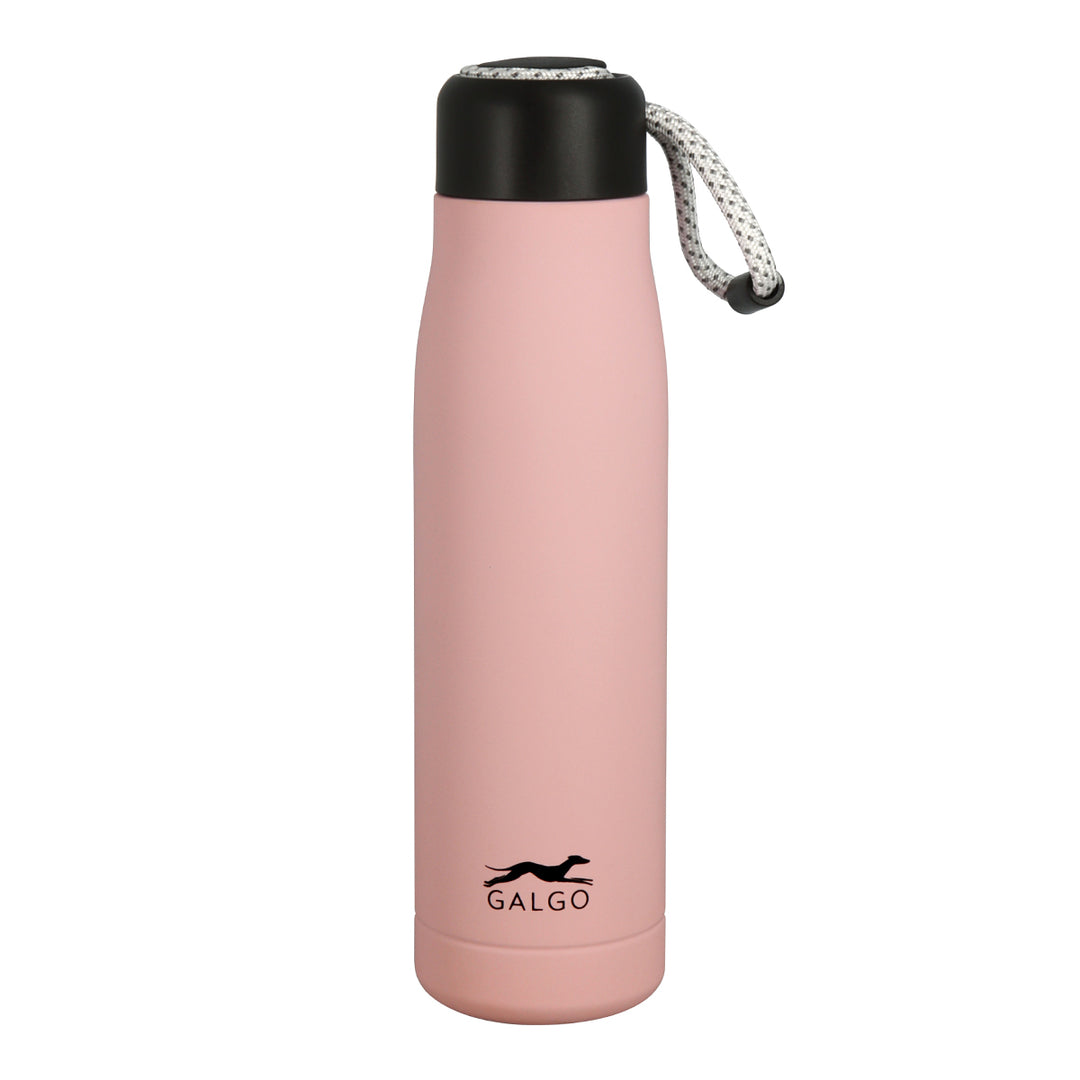Grafoplas Galgo - Botella Térmica Reutilizable de 0.54L con Interior Cerámico. Rosa