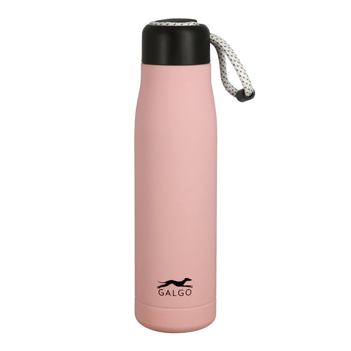 Grafoplas Galgo - Botella Térmica Reutilizable de 0.54L con Interior Cerámico. Rosa