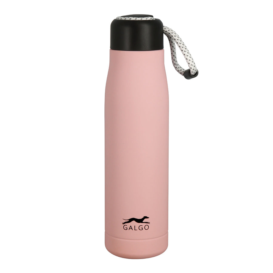 Grafoplas Galgo - Botella Térmica Reutilizable de 0.54L con Interior Cerámico. Rosa