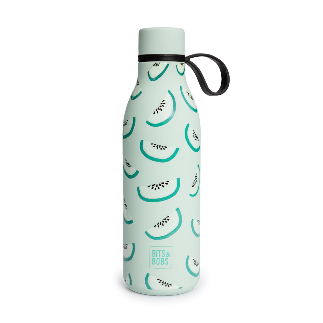 Grafoplas BitsBobs  - Botella Térmica Reutilizable de 0.55L con Interior Cerámico. Kiwi