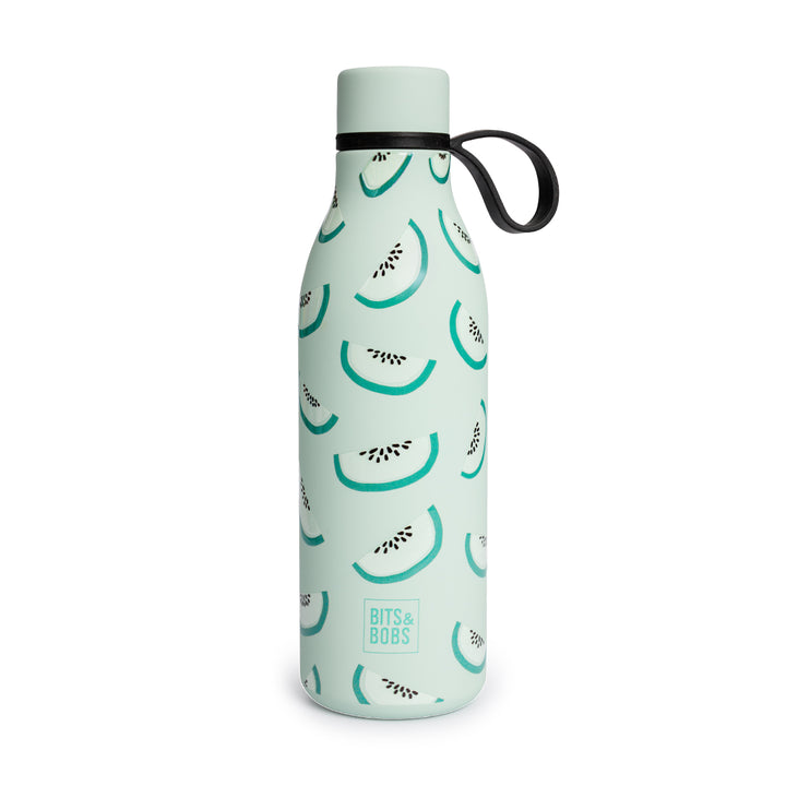 Grafoplas BitsBobs  - Botella Térmica Reutilizable de 0.55L con Interior Cerámico. Kiwi