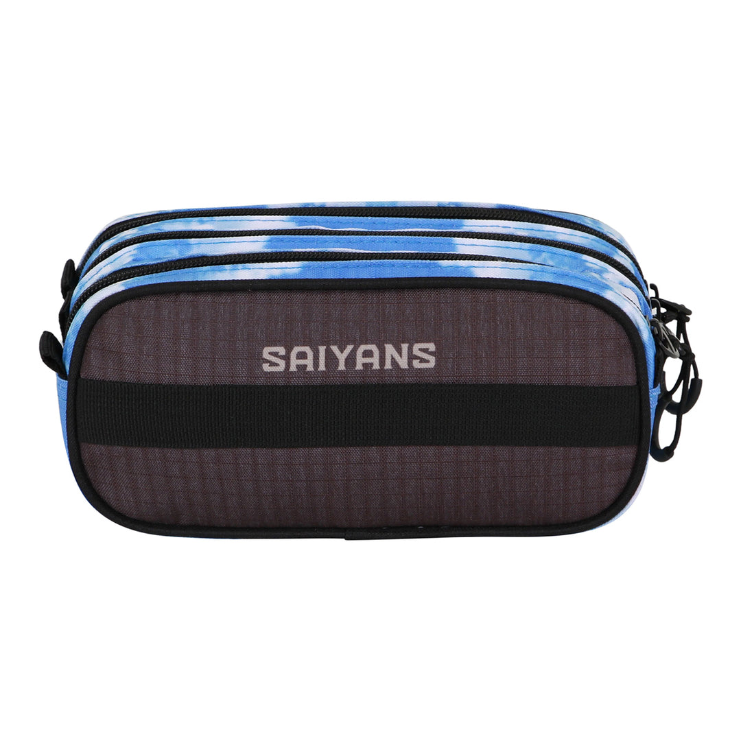 DRAGON BALL Rivals - Estuche Escolar Triple Portatodo Tres Cremalleras TRICK FAN Azul