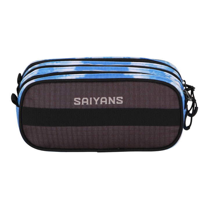DRAGON BALL Rivals - Estuche Escolar Triple Portatodo Tres Cremalleras TRICK FAN Azul
