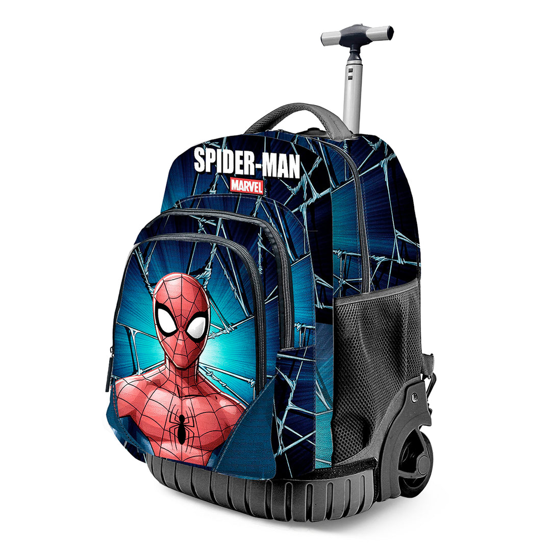 KARACTERMANIA - Spiderman Maximum Mochila Escolar con Ruedas Trolley GTS FAN