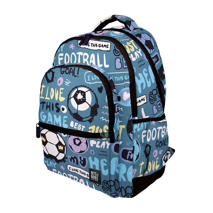 Grafoplás - Mochila Escolar 3 Cremalleras con Divisor Portátil y Adaptable Carrito. Hero