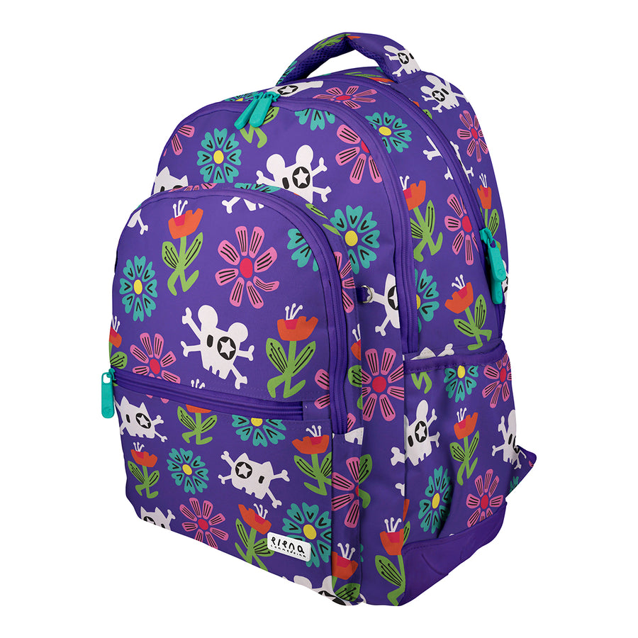 Grafoplás - Mochila Escolar 3 Cremalleras con Divisor Portátil y Adaptable Carrito. EC Pirate
