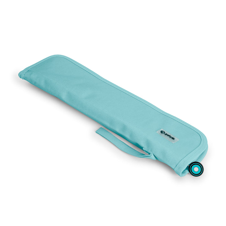 GRAFOPLAS Bits&Bobs - Portaflautas con Cremallera y Cinta para Colgar. Azul Claro