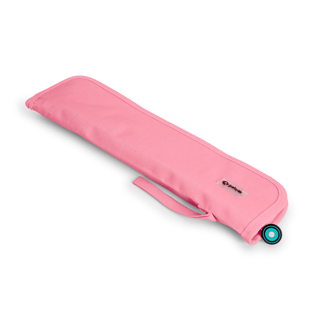 GRAFOPLAS Bits&Bobs - Portaflautas con Cremallera y Cinta para Colgar. Rosa Claro