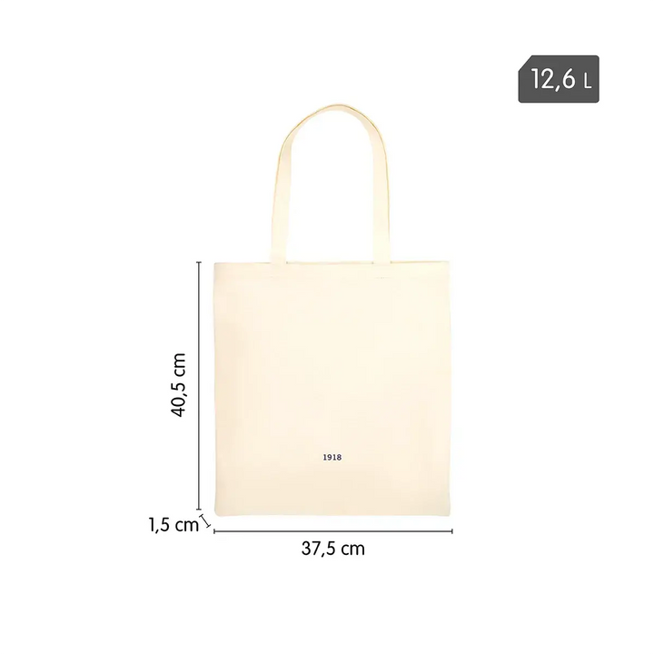 MILAN 430 - Bolsa Multiusos Tote Bag Colección 1918 Medida 41 x 38 cm. Beige
