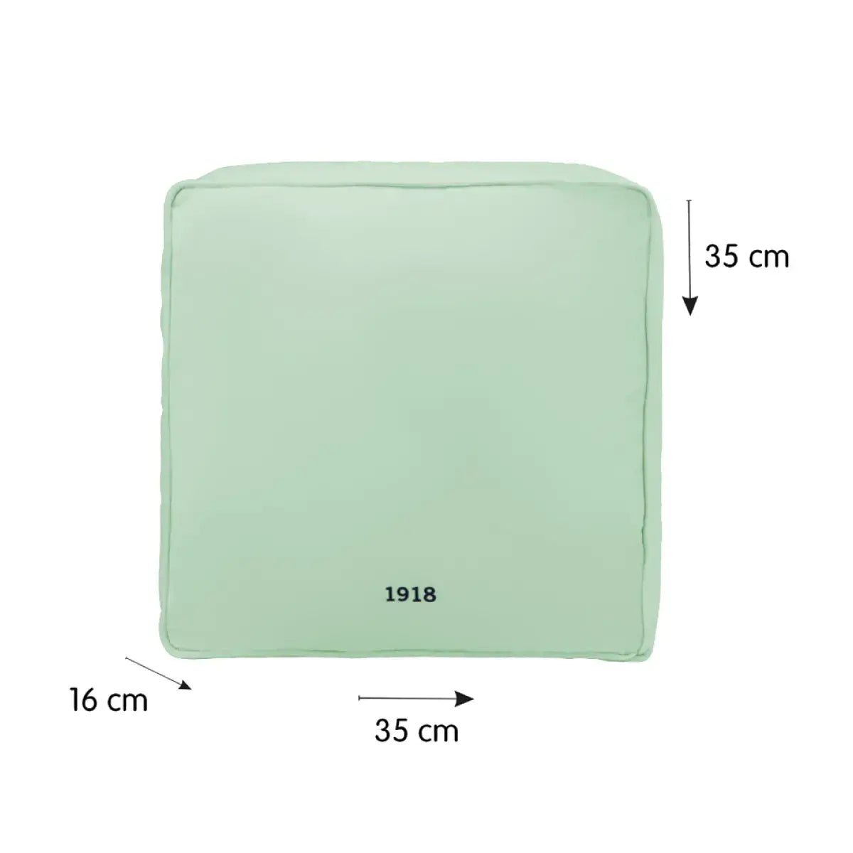 Milan 430 - Cojin Cuadrado de 35 cm 100% Poliéster con Relleno Incluido. Forma Goma