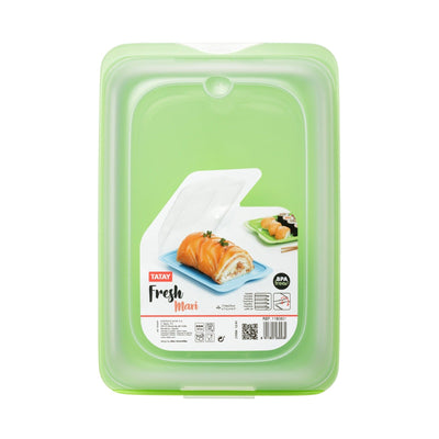 TATAY Fresh Maxi - Recipiente Porta Embutidos y Quesos con Sistema FRESH. Verde