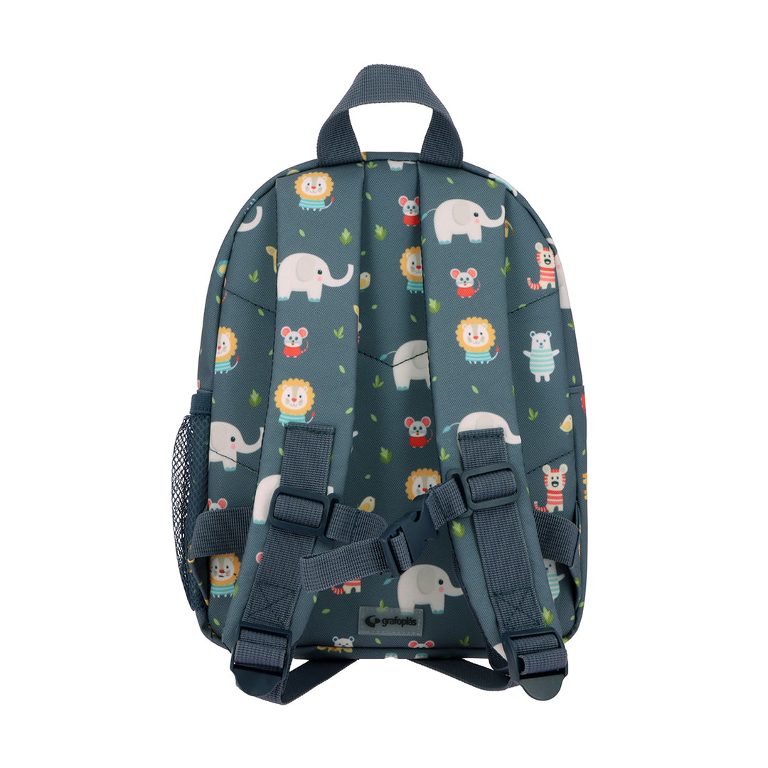 GRAFOPLAS - Mochila Infantil Preescolar Bits and Bobs Kids. Comoda y Ligera. Safari