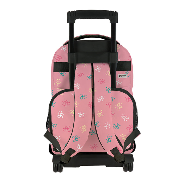 Grafoplás Design - Mochila Escolar 3 Cremalleras y Carrito Integrado. Acolchada. Mafalda Baby Cart