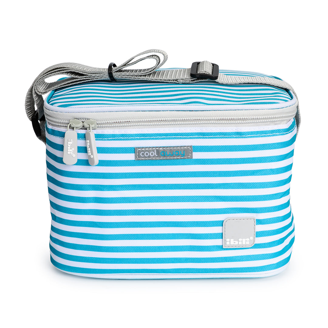 IBILI Niza - Kit Bolsa Isotérmica Tricapa 5L y Recipientes de Acero Etern de 820 y 480 ml