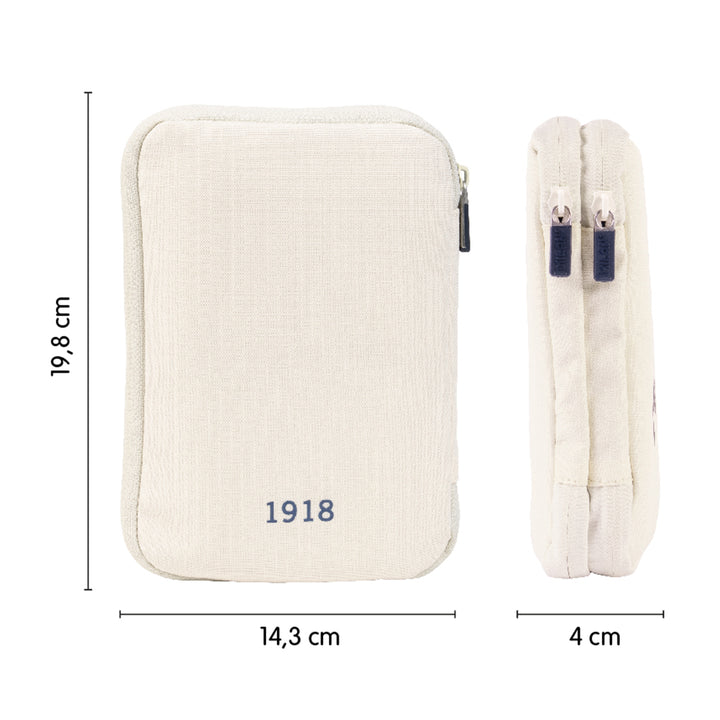 MILAN - Plumier de 2 Pisos con Contenido de 36 Piezas. Colección 430 since 1918. Beige