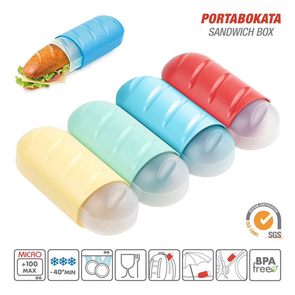 TATAY - Porta Bocadillos Infantil Extensible, Reutilizable y Ecológico.