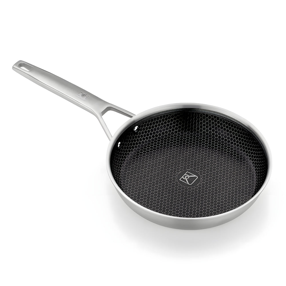 BRA Hybrid Cell - Sartén de Acero Inoxidable con Triple Fondo Difusor. Apta Inducción