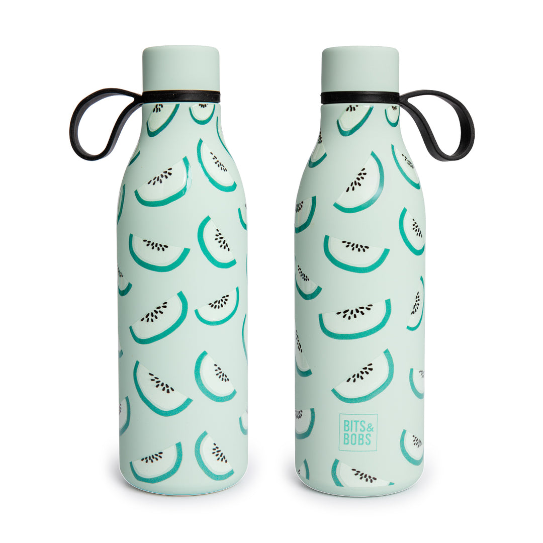 Grafoplas BitsBobs  - Botella Térmica Reutilizable de 0.55L con Interior Cerámico. Kiwi
