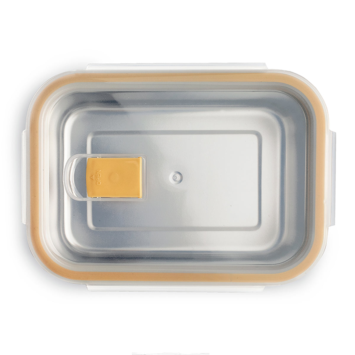 IBILI Keepklin Air Vent - Recipiente Rectangular de 1.6L en Acero Inoxidable Apto Microondas