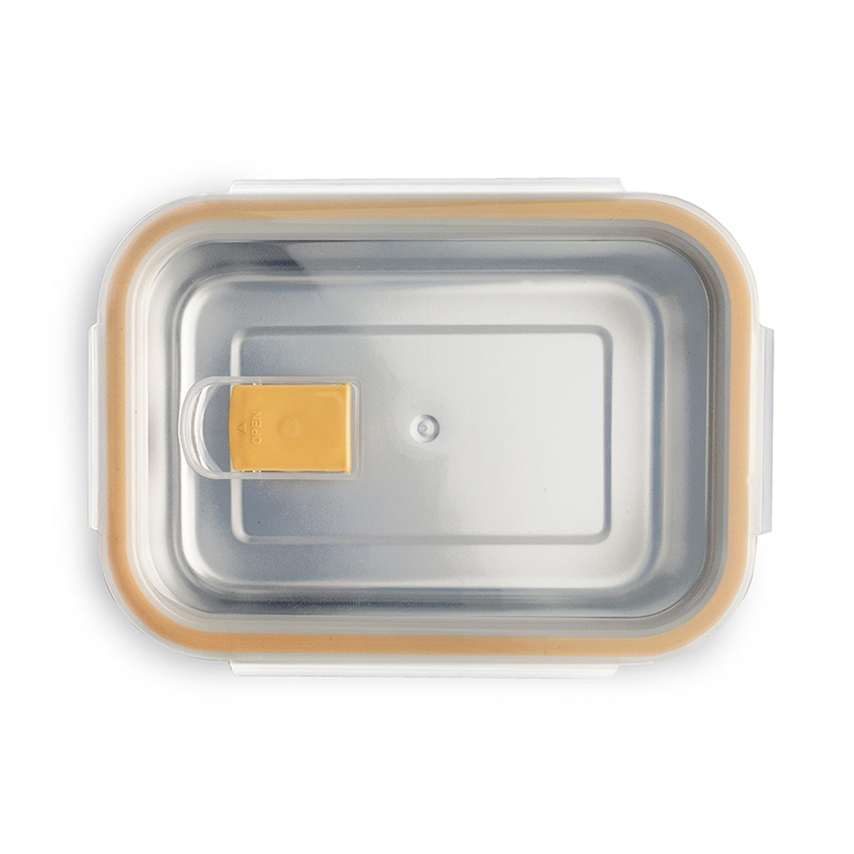 IBILI Keepklin Air Vent - Lote de Recipientes Rectangulares en Acero Inoxidable Apto Microondas