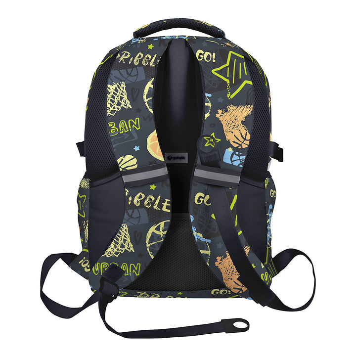 Grafoplás - Mochila Escolar BigPack Reforzada de 3 Compartimentos y Divisor para Portátil. Streetball