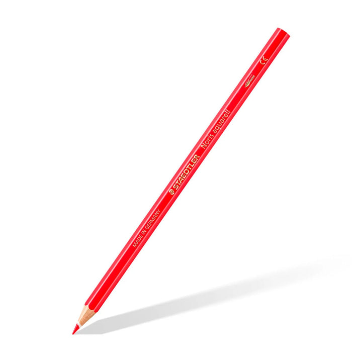 STAEDTLER Noris Aquarell - Set de 12 Lápices de Colores Acuarelables. Incluye Pincel