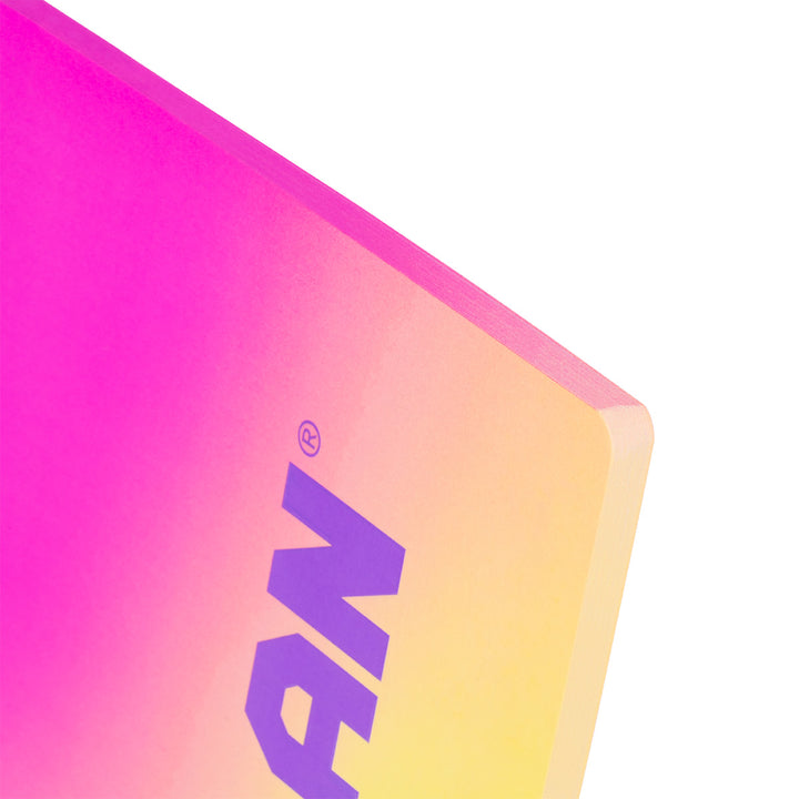 MILAN Sunset - Pack 3 Libretas A4 Encoladas. Papel Pautado 48 Hojas 95gr Amarillo