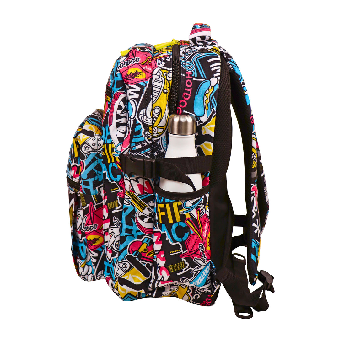 Grafoplás - Mochila Escolar BigPack Reforzada de 3 Compartimentos y Divisor para Portátil. Wall