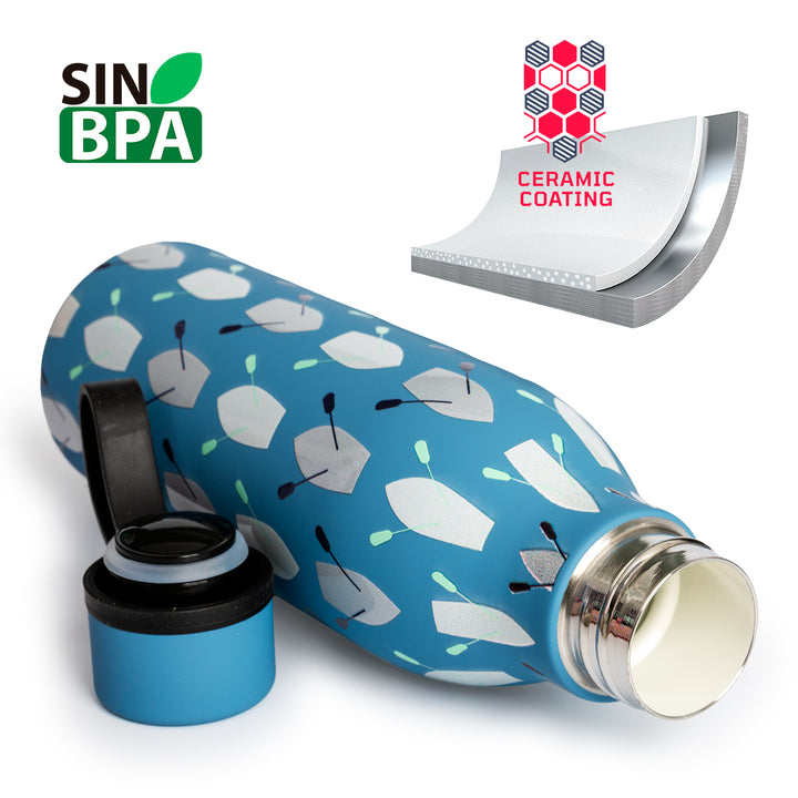 Grafoplas BitsBobs  - Botella Térmica Reutilizable de 0.55L con Interior Cerámico