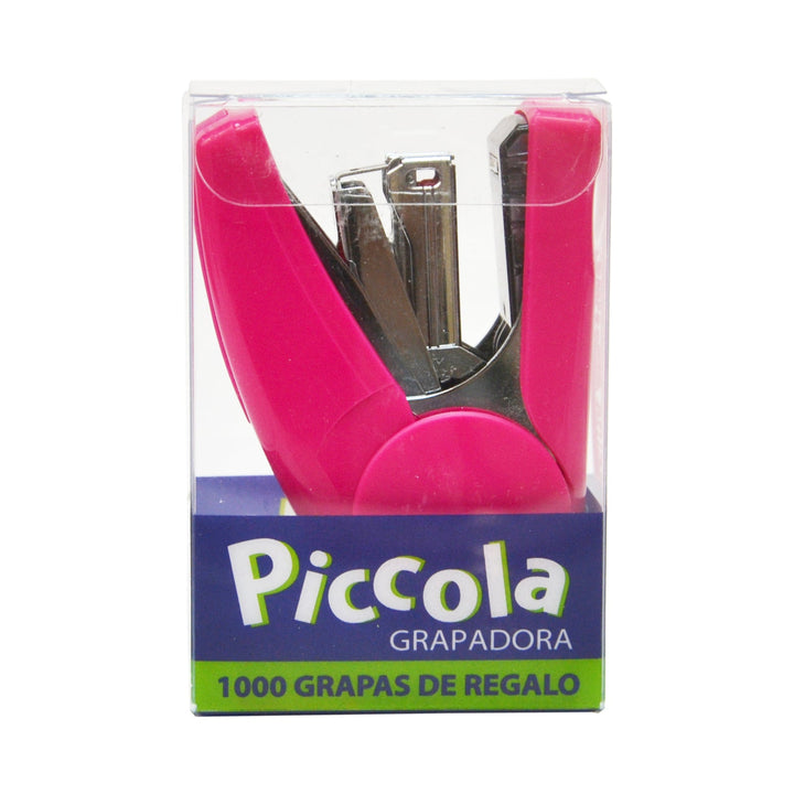 SDI - Grapadora Piccola de Esfuerzo Reducido y Carga Superior, Quita Grapas Incorporado y 1000 Grapas de Regalo