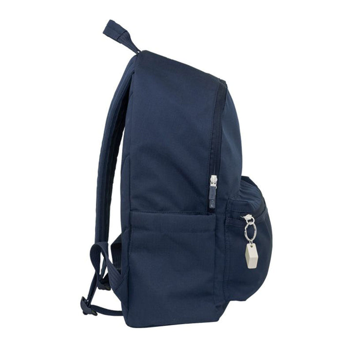 MILAN 1918 -  Pack Escolar con Mochila Urbana Clásica y Estuche 2 Cremalleras. Azul