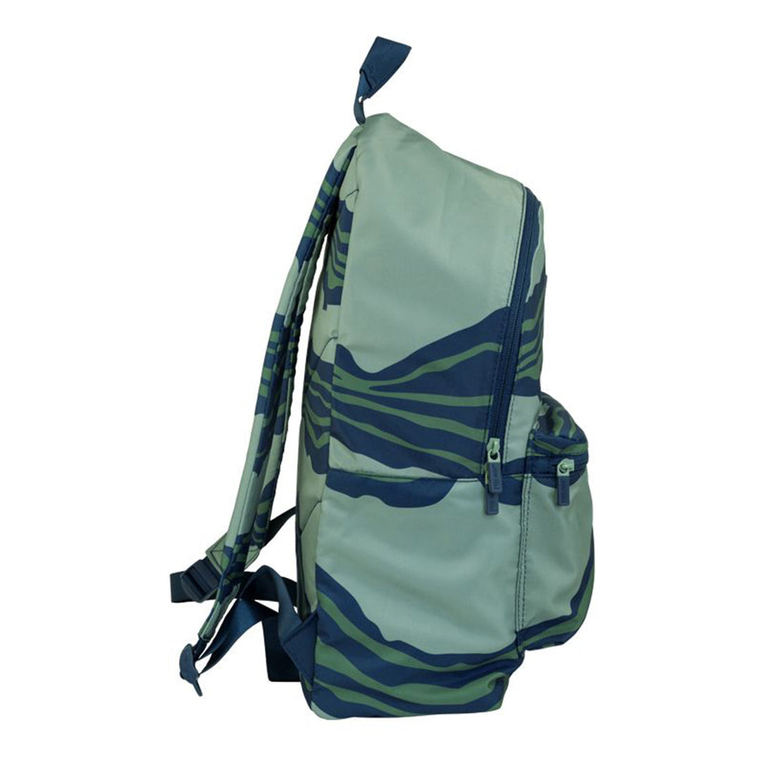 MILAN Melt -  Mochila Escolar 2 Cremalleras con Divisor para Portátil. Capacidad 20L. Verde