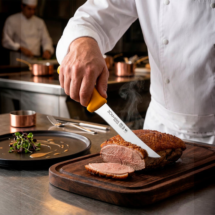 3 Claveles Proflex Max - Cuchillo Profesional Deshuesador Ergonomico NSF