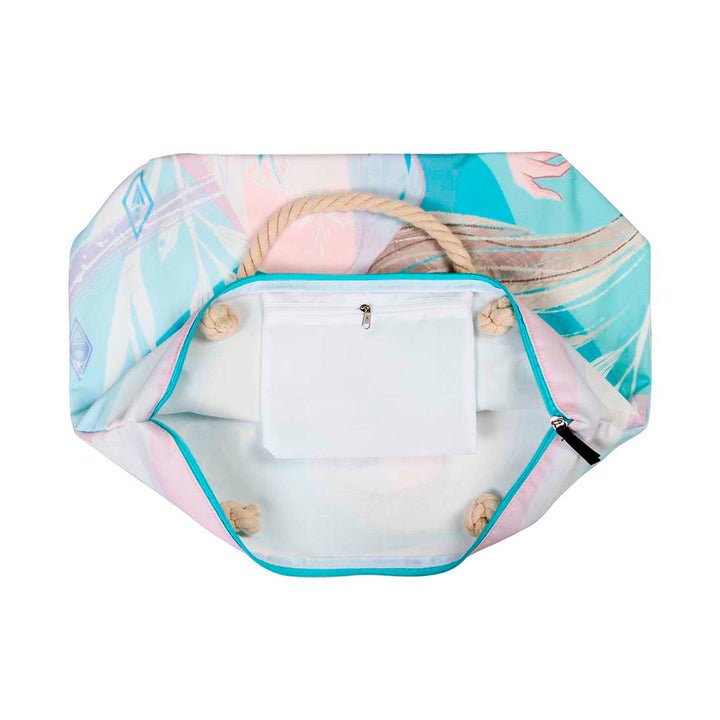 KARACTERMANIA - Bolsa de Playa Soleil con Neceser de Regalo. Frozen 2 Summer