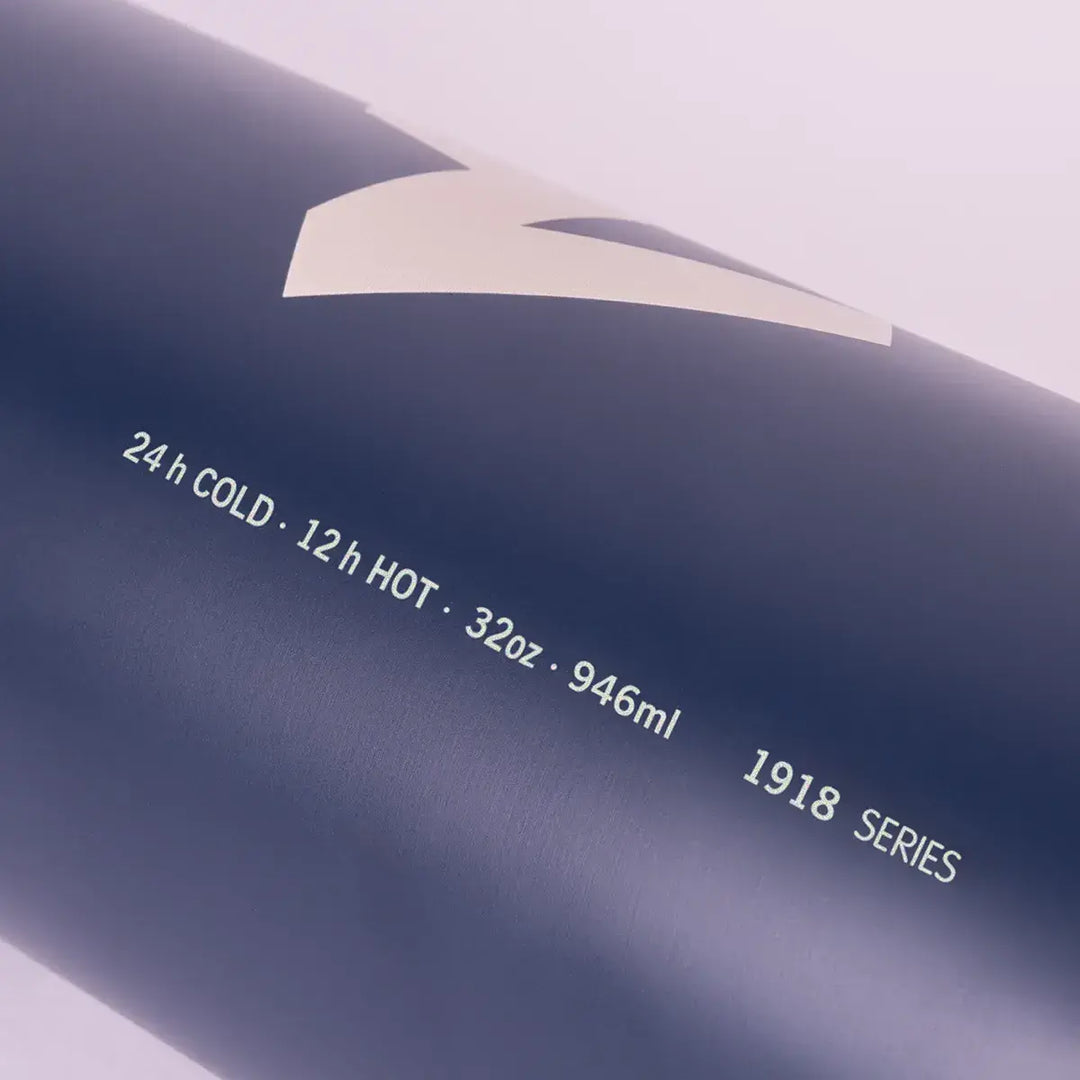 MILAN 403 Since 1918 - Botella Térmica Reutilizable 0.95L en Acero Inoxidable. Azul