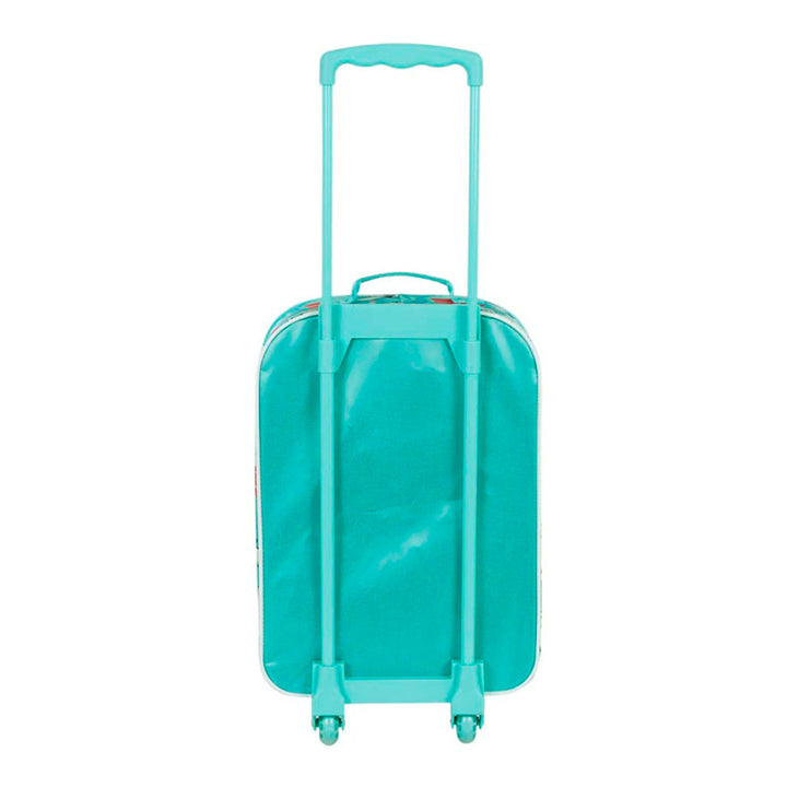 KARACTERMANIA - Maleta Infantil Trolley Soft 3D de 2 Ruedas Disney Lilo y Stitch Love