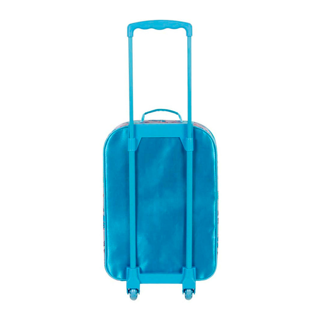 KARACTERMANIA - Maleta Infantil Trolley Soft 3D de 2 Ruedas Disney Lilo y Stitch Adorable