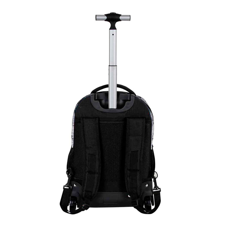 KARACTERMANIA -  NASA Lines Mochila Escolar con Ruedas Trolley GTS Fan