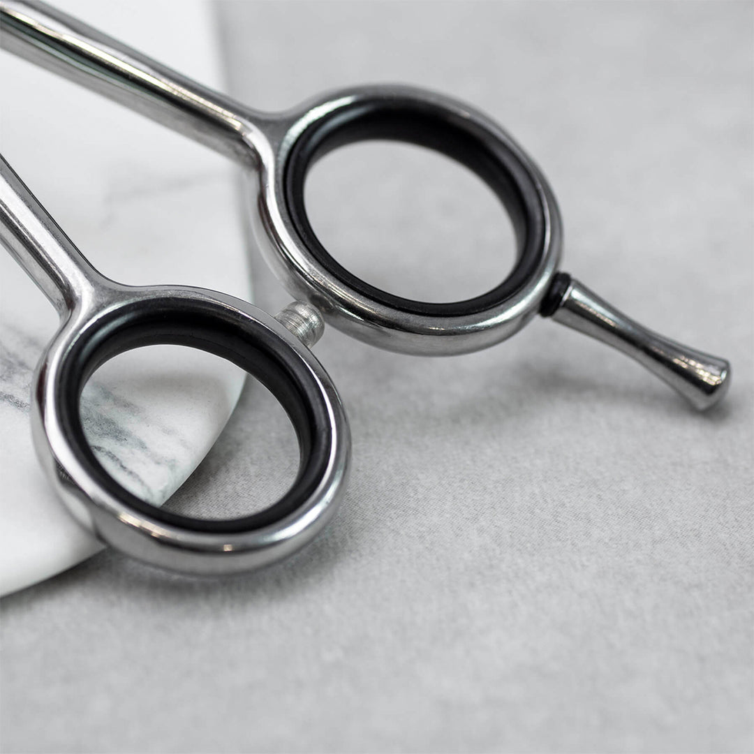 3 Claveles Air - Tijera Profesional Peluquero 7" Acero Inox. Filo Suave Forjado en Caliente