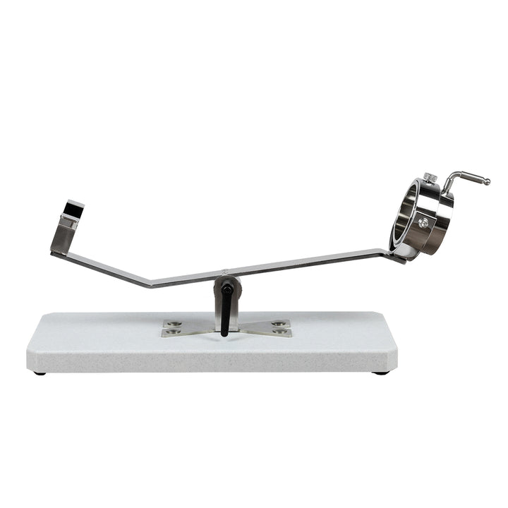 BELLO Teide - Soporte Jamonero Basculante Fibra y Acero Inoxidable Cabezal Giratorio. Granito