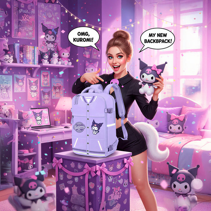 MERCURY Varsity - Mochila de Cabina Bajo Asiento Avión. Ligera e Impermeable. Kuromi