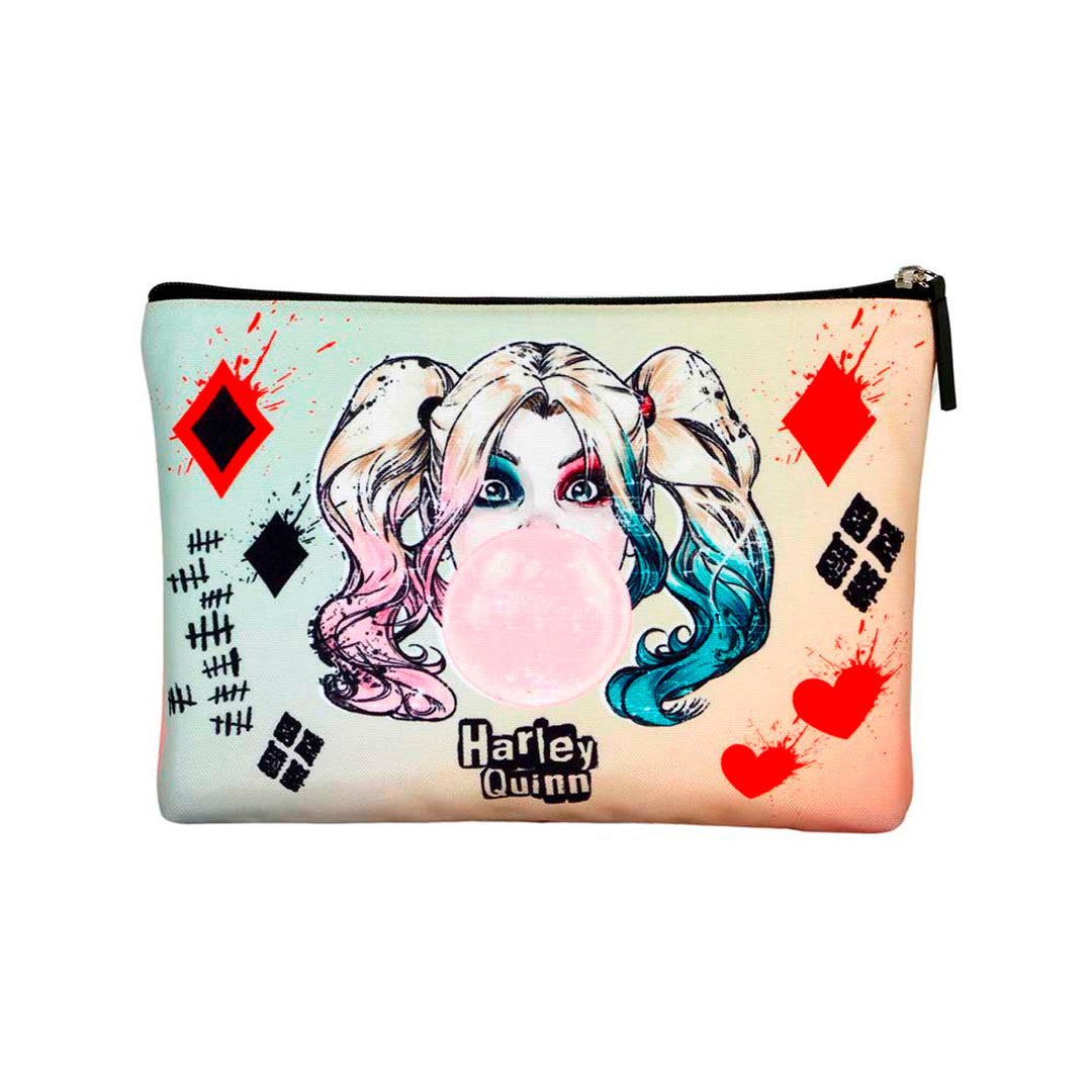 KARACTERMANIA - Bolsa de Playa Soleil con Neceser de Regalo. Harley Quinn Mad Love