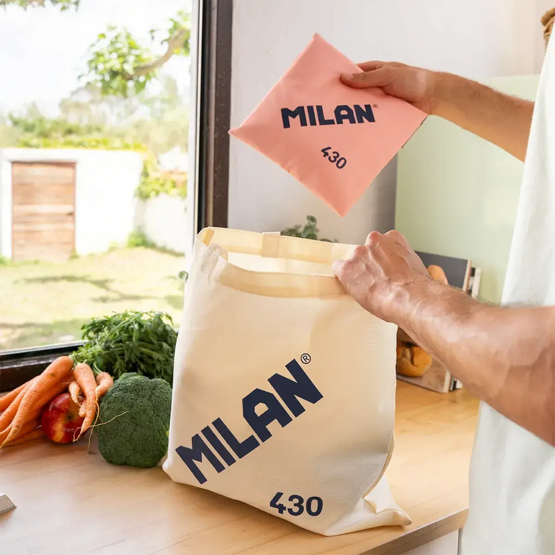 MILAN 430 - Bolsa Multiusos Tote Bag Colección 1918 Medida 41 x 38 cm. Verde