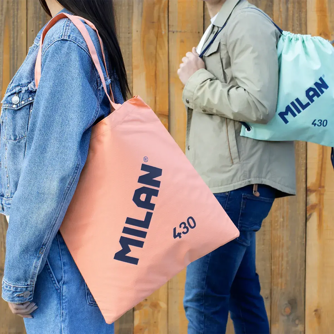 MILAN 430 - Bolsa Multiusos Tote Bag Colección 1918 Medida 41 x 38 cm. Verde