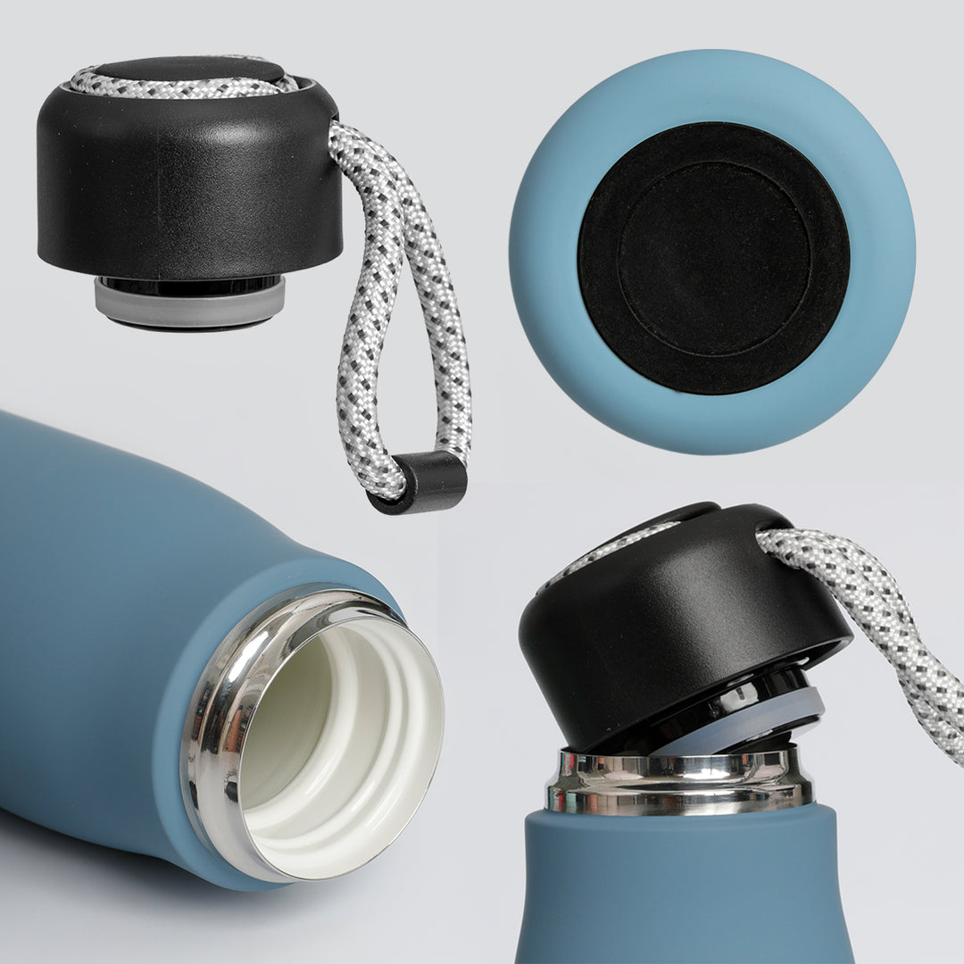 Grafoplas Galgo - Botella Térmica Reutilizable de 0.54L con Interior Cerámico. Verde