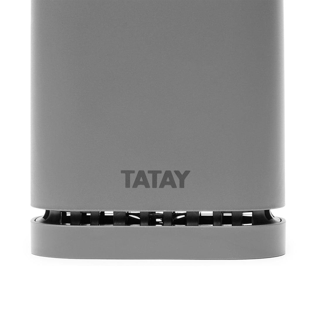 TATAY - Escobilla de Baño en Silicona. Flexible, de Secado Rápido y Antiolor. Gris Stone