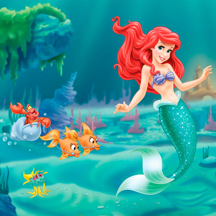 DISNEY Ariel Underwater - Mochila Infantil para Preescolar con Compartimento Unico