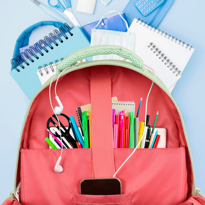 Grafoplás - Mochila Escolar 3 Cremalleras con Divisor Portátil y Adaptable Carrito