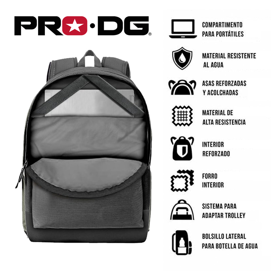 PRODG Smart - Mochila Multiusos Opción Portatil Reforzada e Impermeable. Salmon